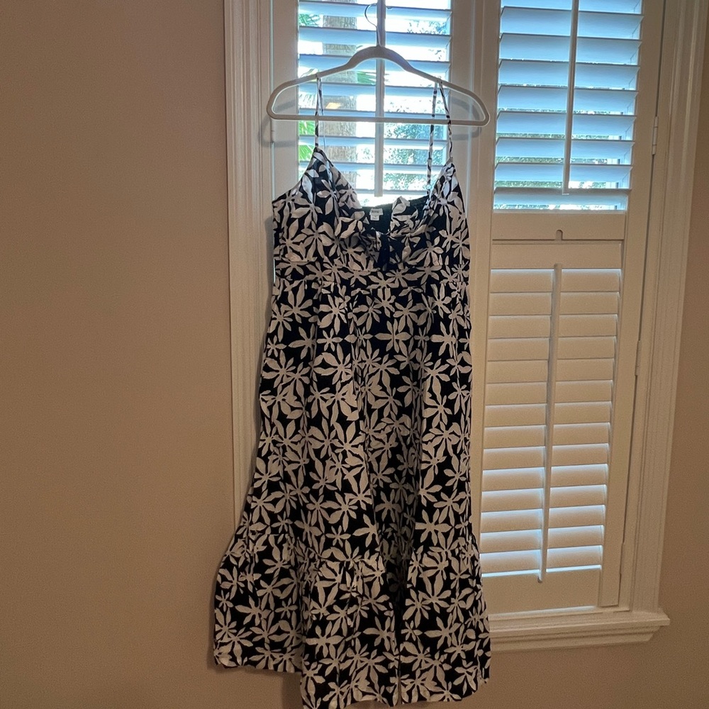 J Crew Tie Front Dress